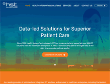 Tablet Screenshot of healthsystems.co.za